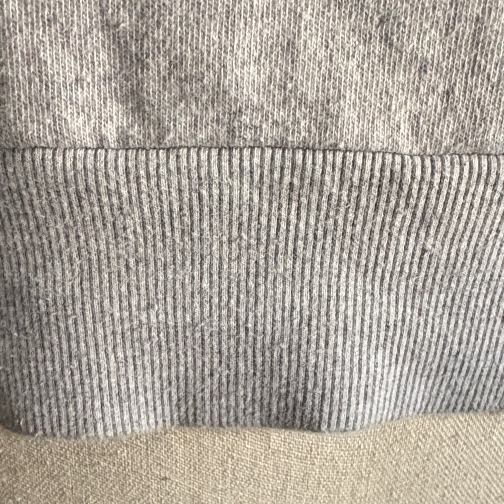 Joe’s Collection Gray Long Sleeve Sweater with Button Accents - Picture 7 of 7